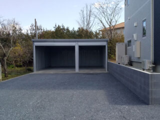 ガレージ施工例／鉾田市